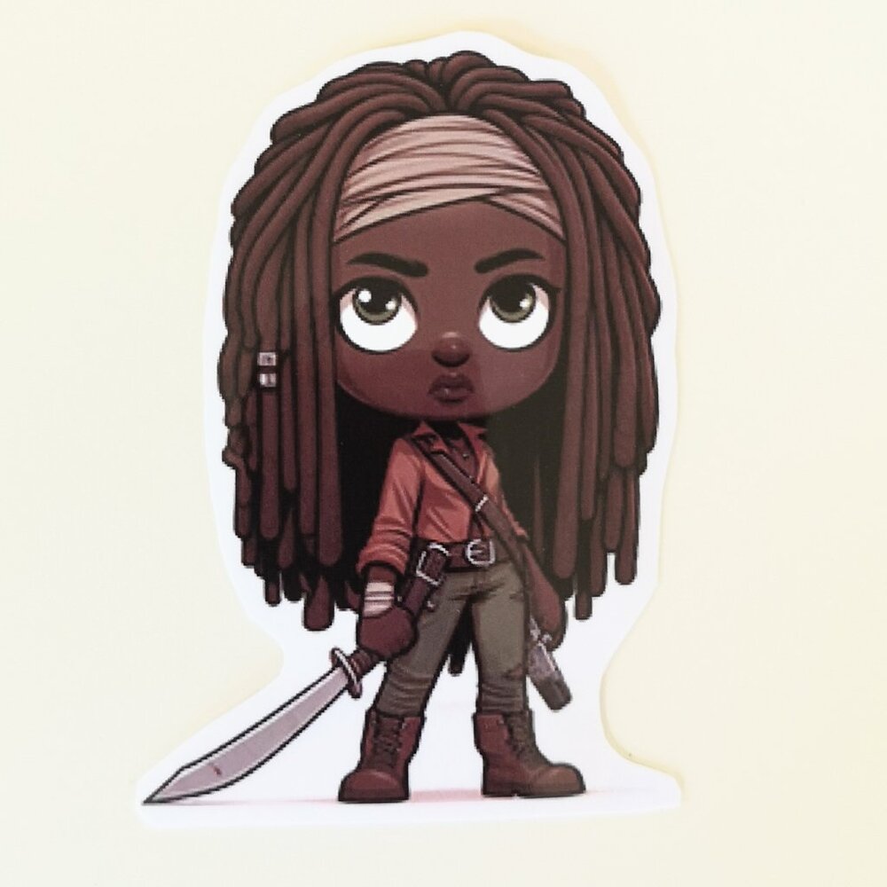 The Walking Dead Michonne Sticker
